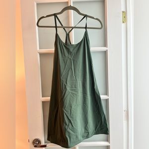 Outdoor Voices Exercise Dress in Army Green